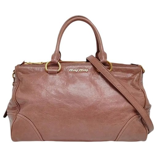 Leather handbag