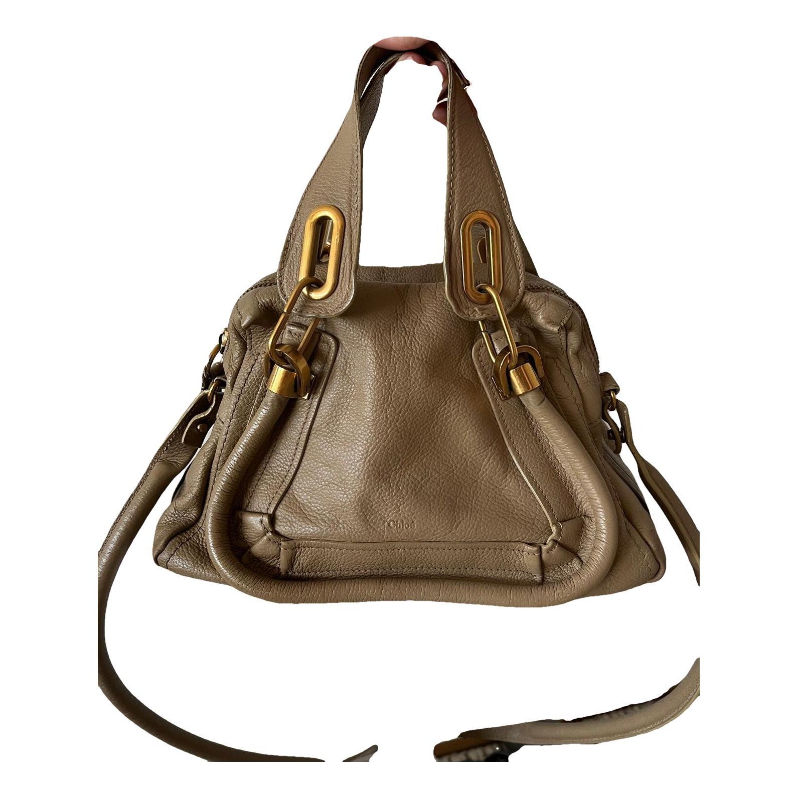 Paraty leather handbag