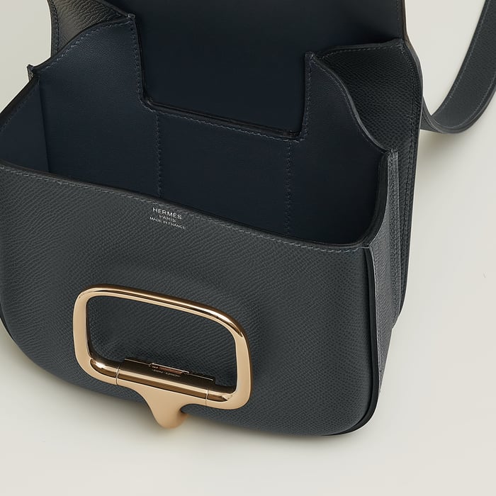 Gris Misty Hermès Della Cavalleria Mini Bag II