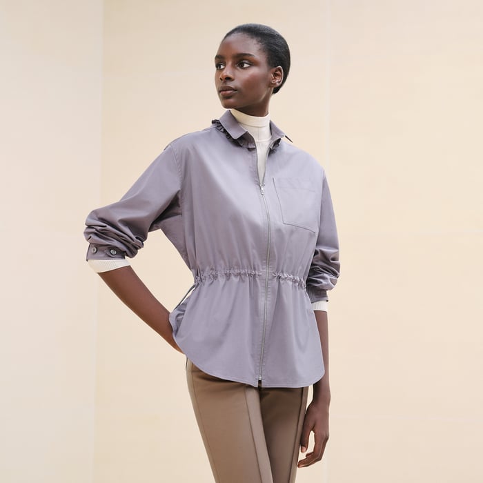 Drawstring overshirt