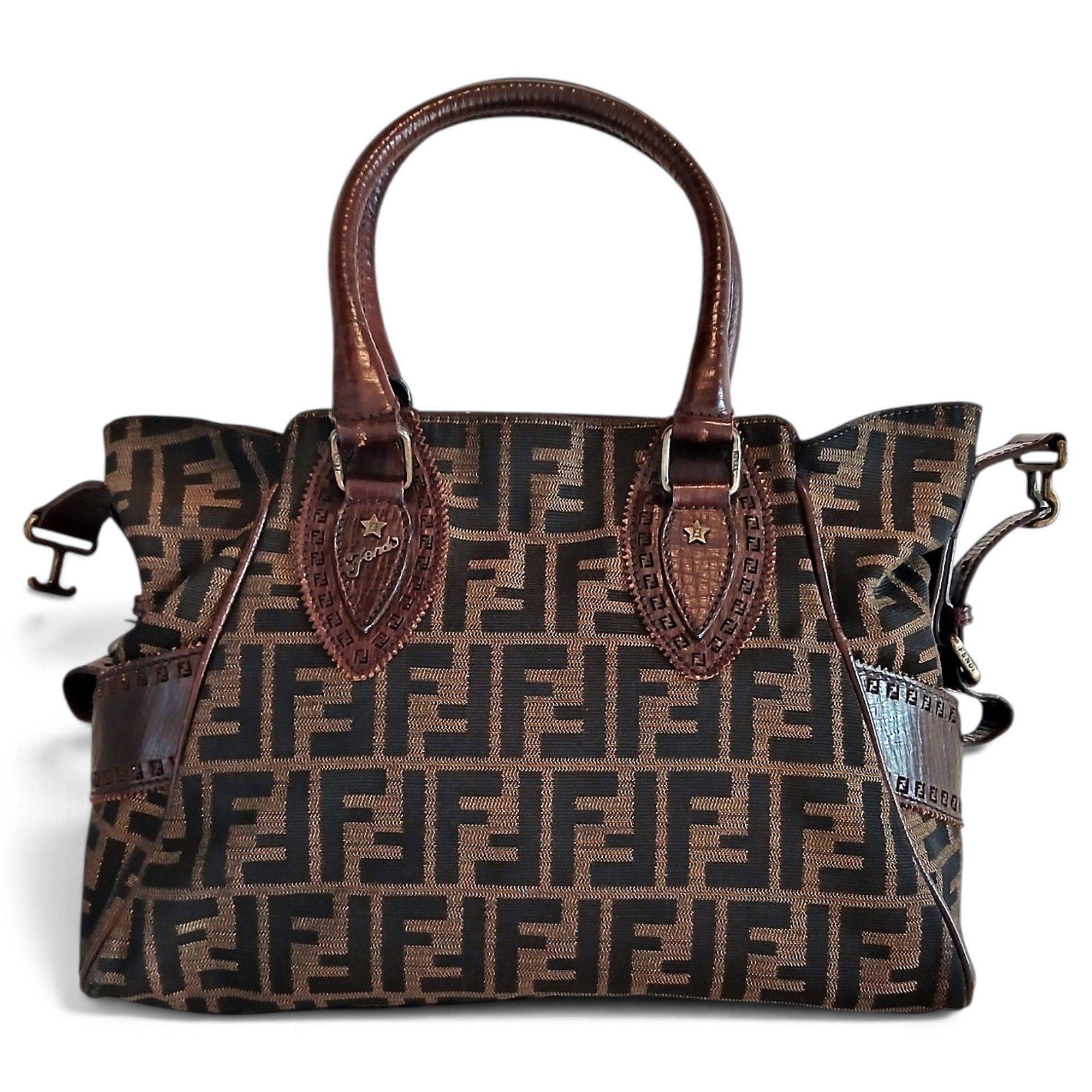 Fendi 3Jours cloth handbag