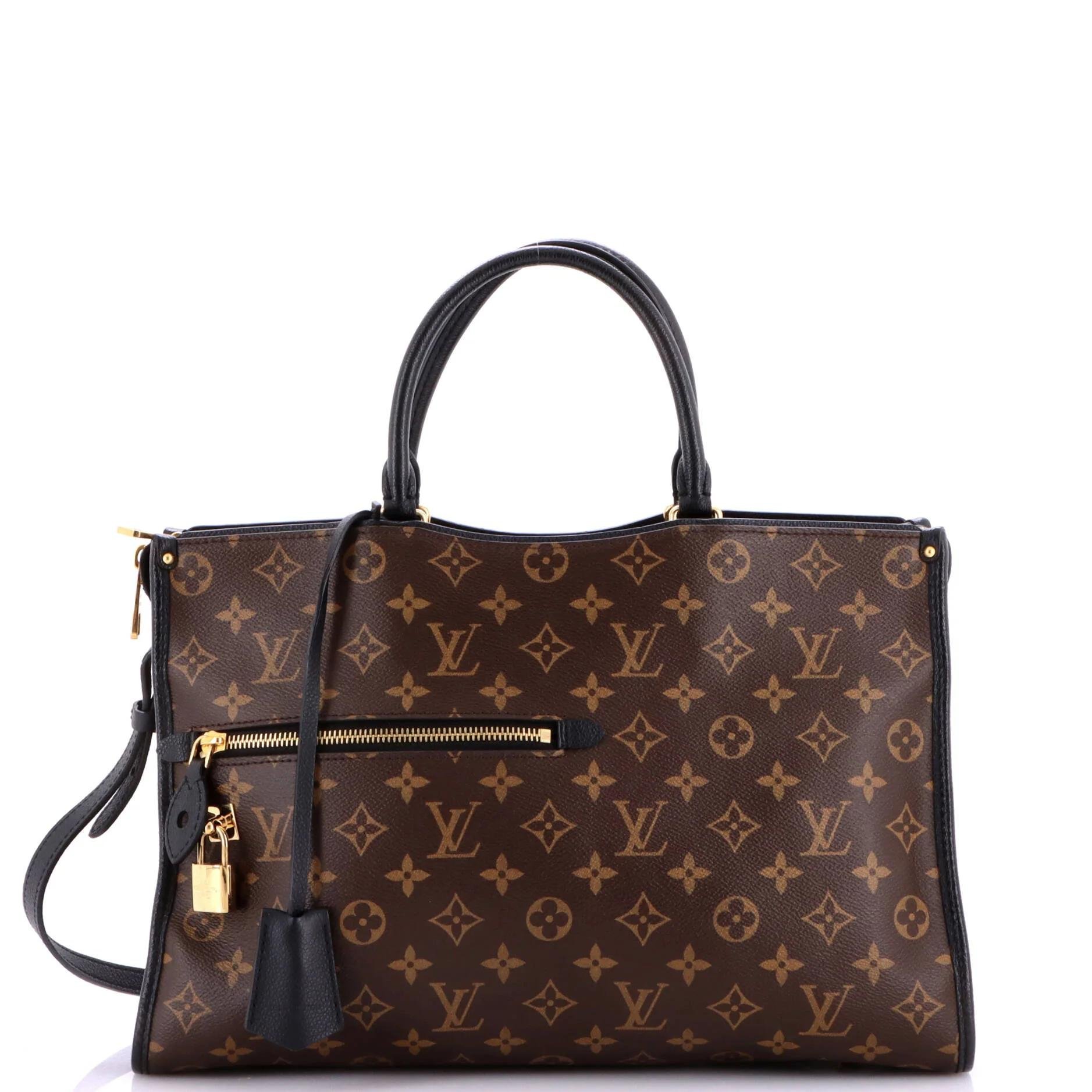 Popincourt leather satchel