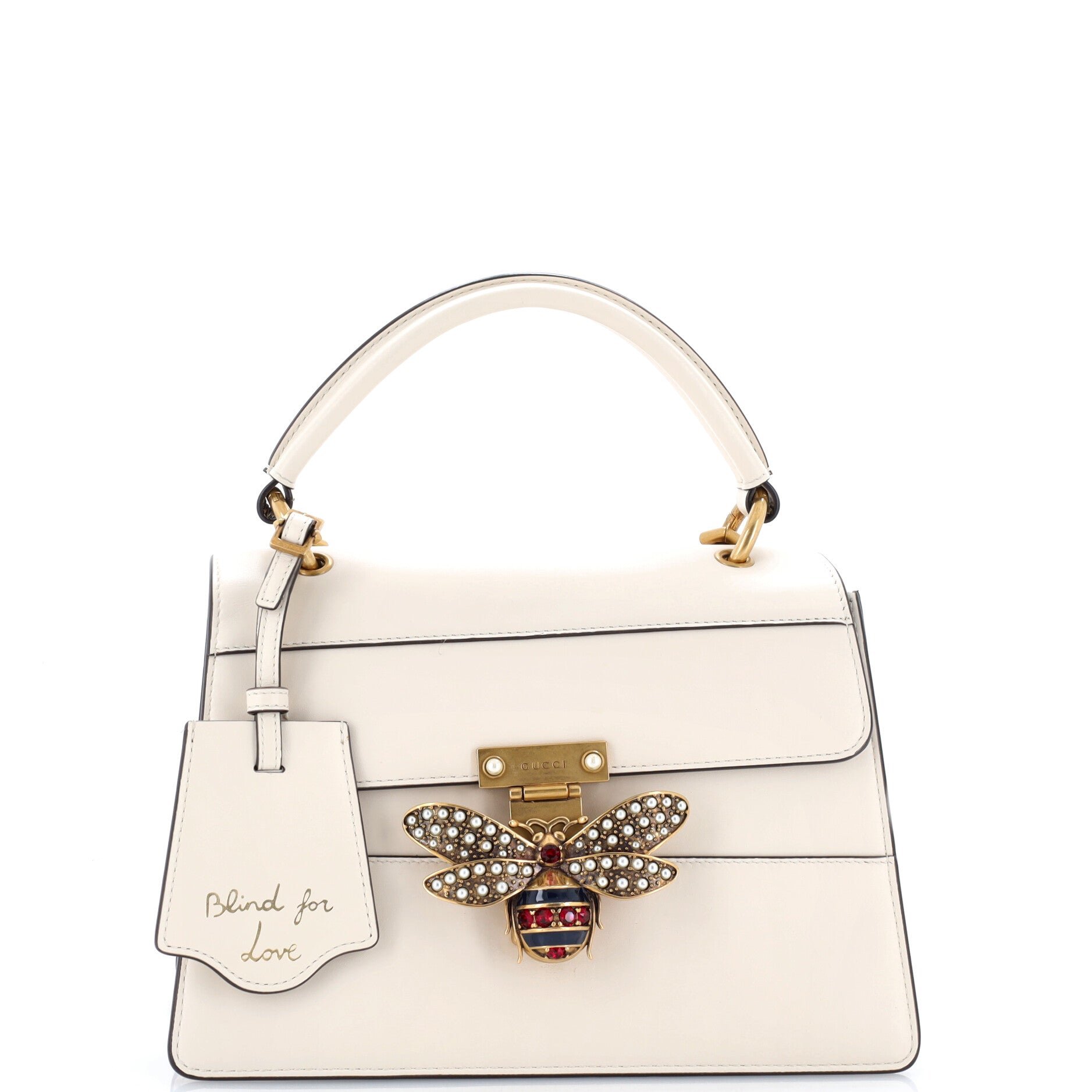 Queen Margaret Top Handle Bag Leather Small