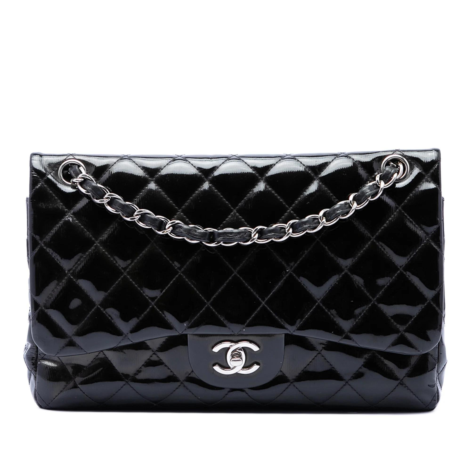 Timeless/Classique patent leather handbag