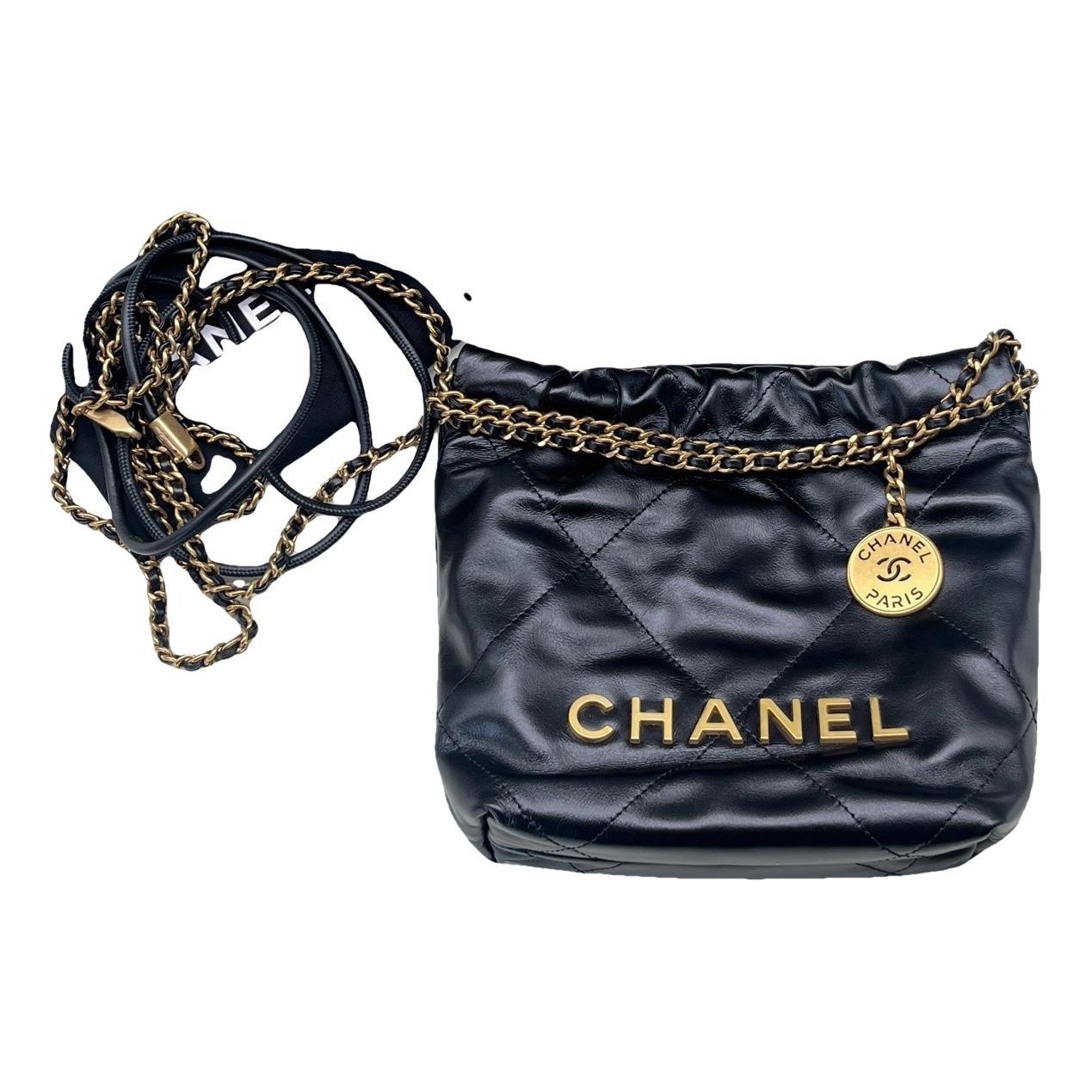 Chanel 22 leather crossbody bag
