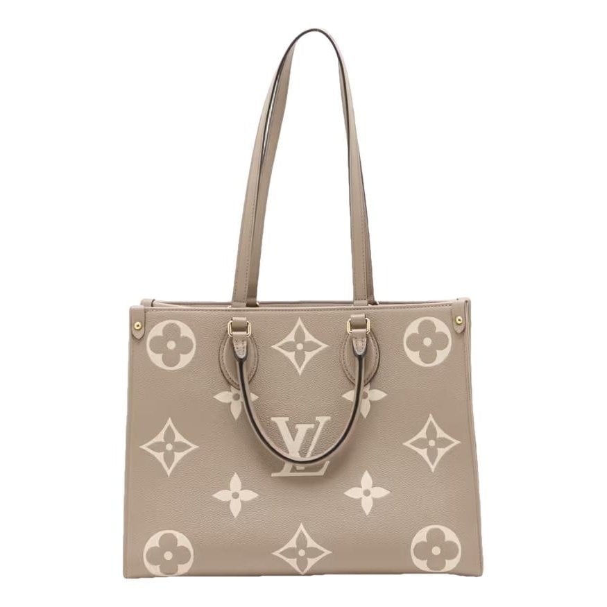 Leather tote