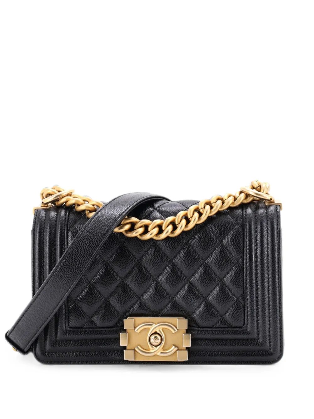 Boy Flap Bag Quilted Caviar Small crossbody bag