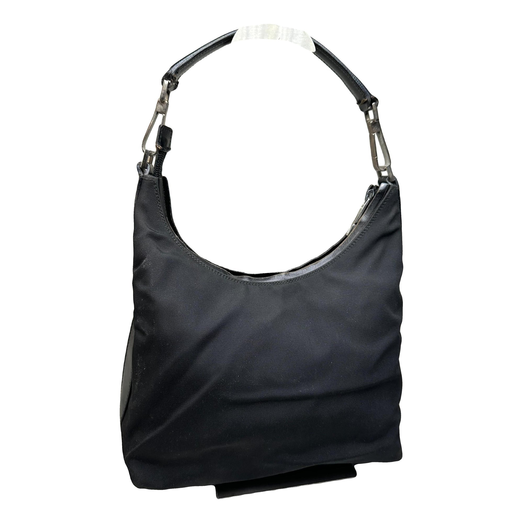 Hobo leather handbag