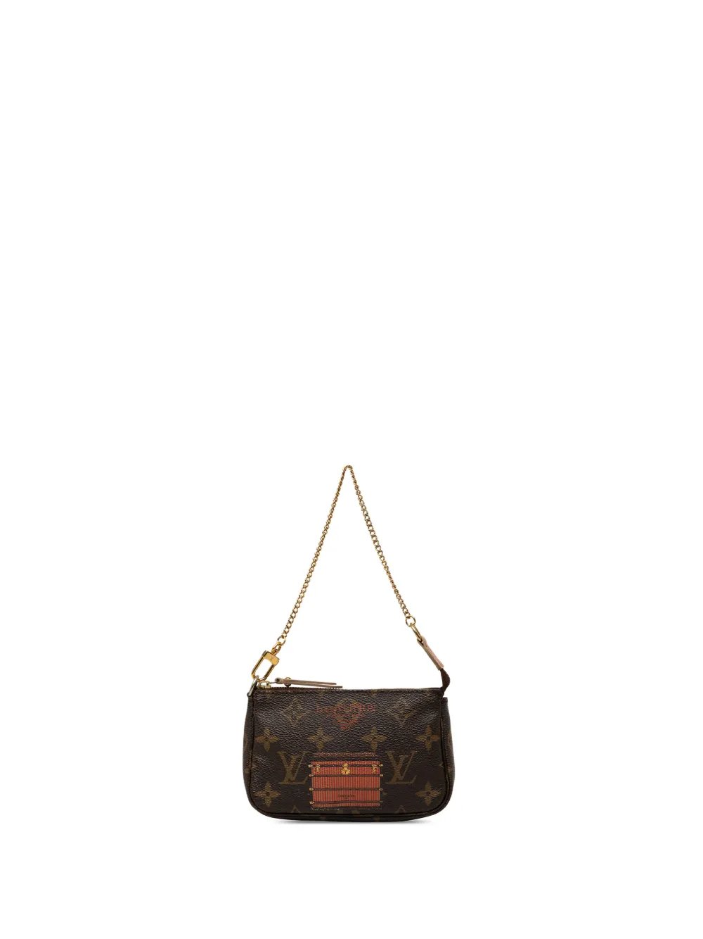 2013 Monogram Trunks and Locks Mini Pochette Accessoires shoulder bag