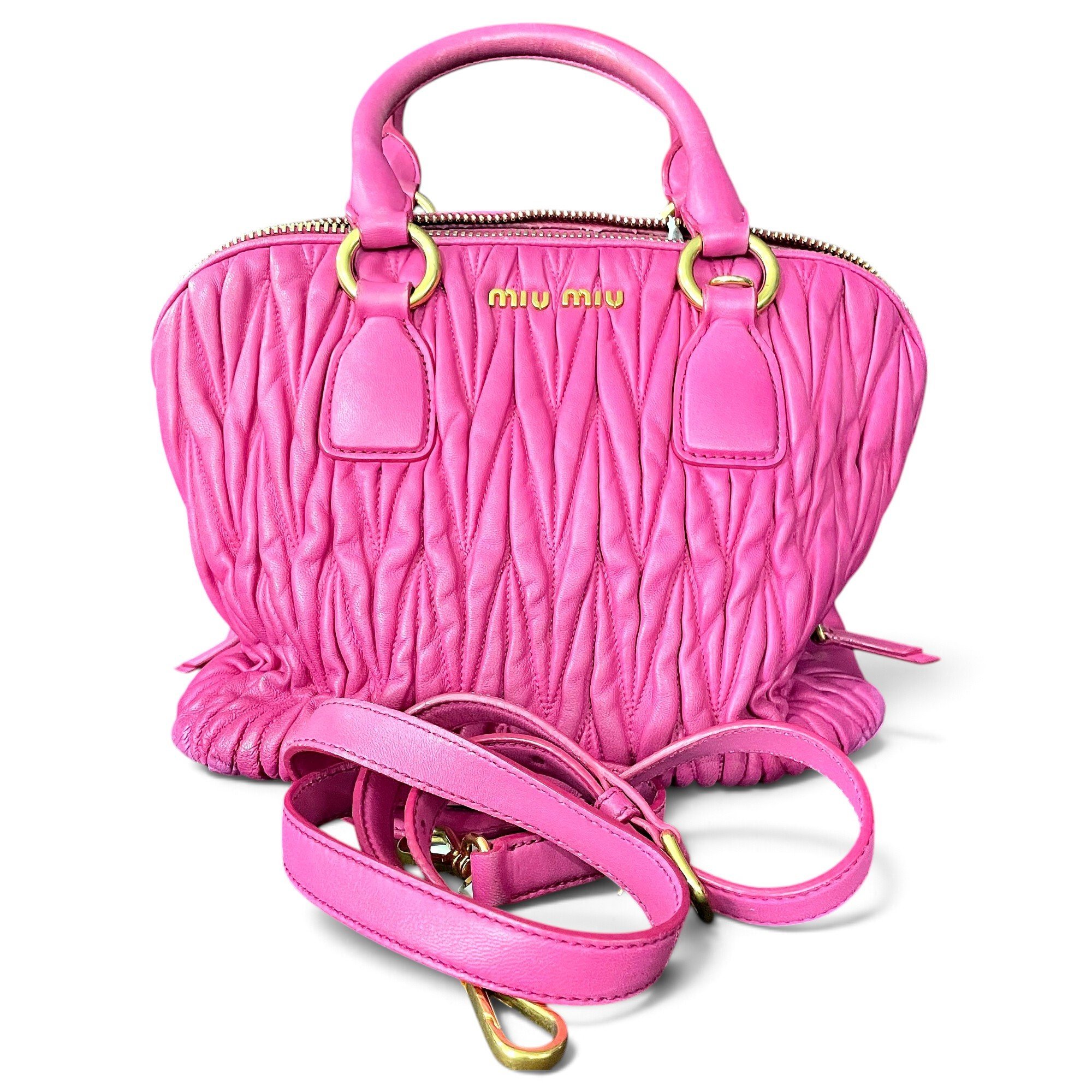 Leather handbag