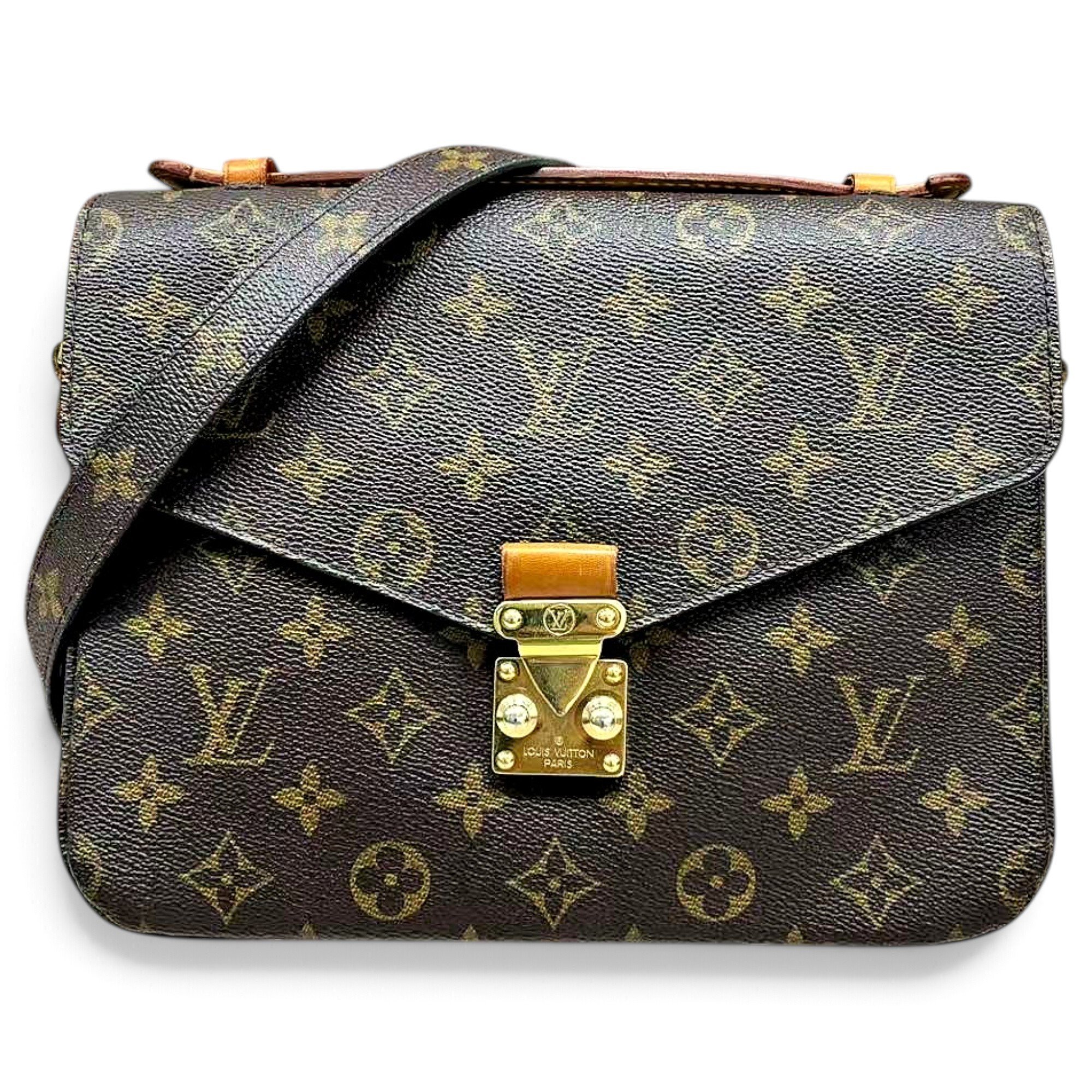 Metis leather crossbody bag