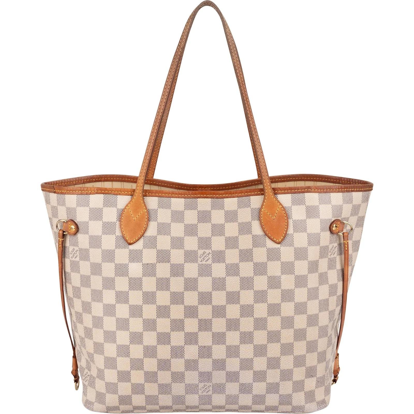 Neverfull leather handbag