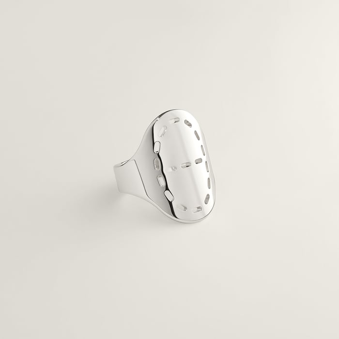 Sans Coloris Point Sellier Ring, Very Large Model