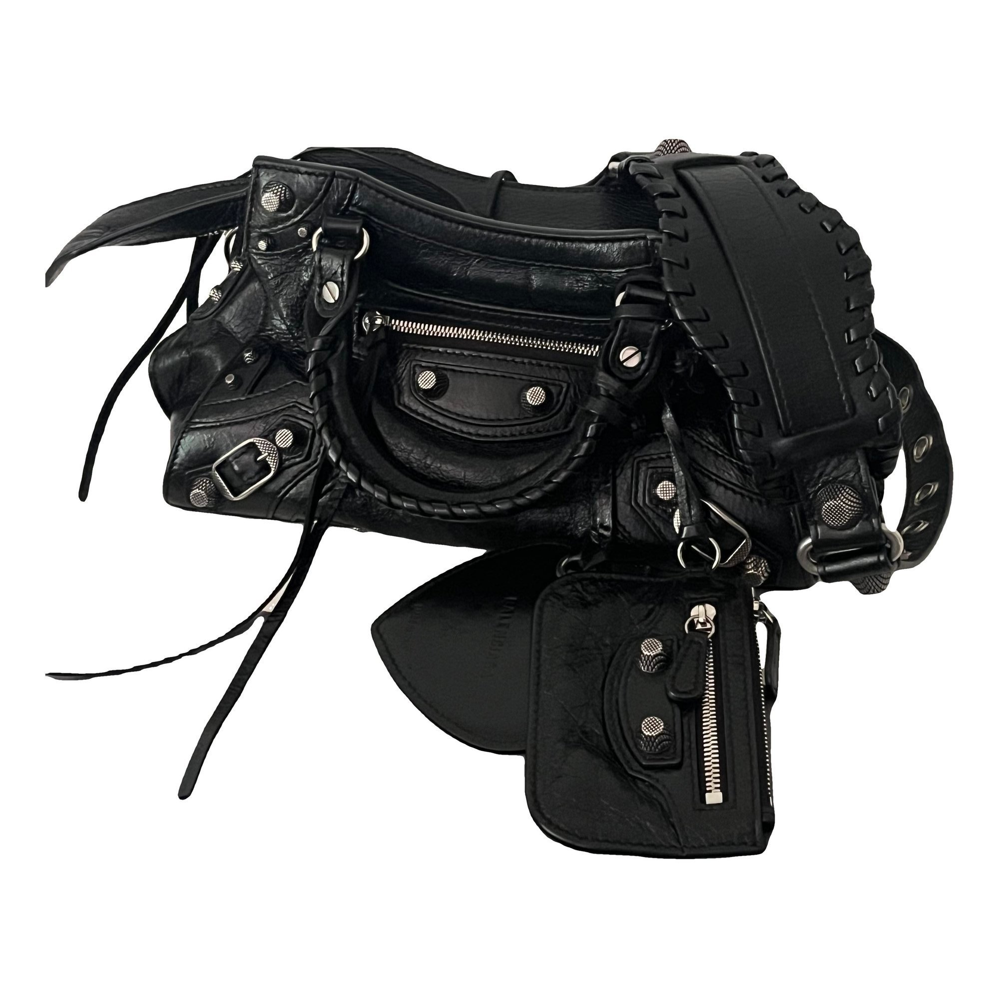 Leather handbag