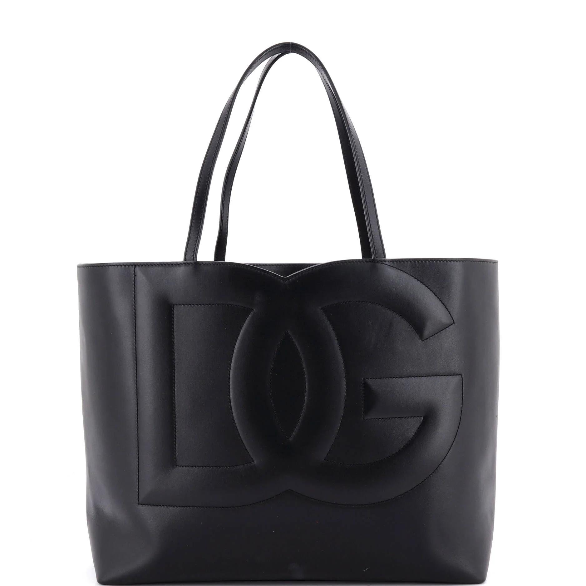 Leather tote