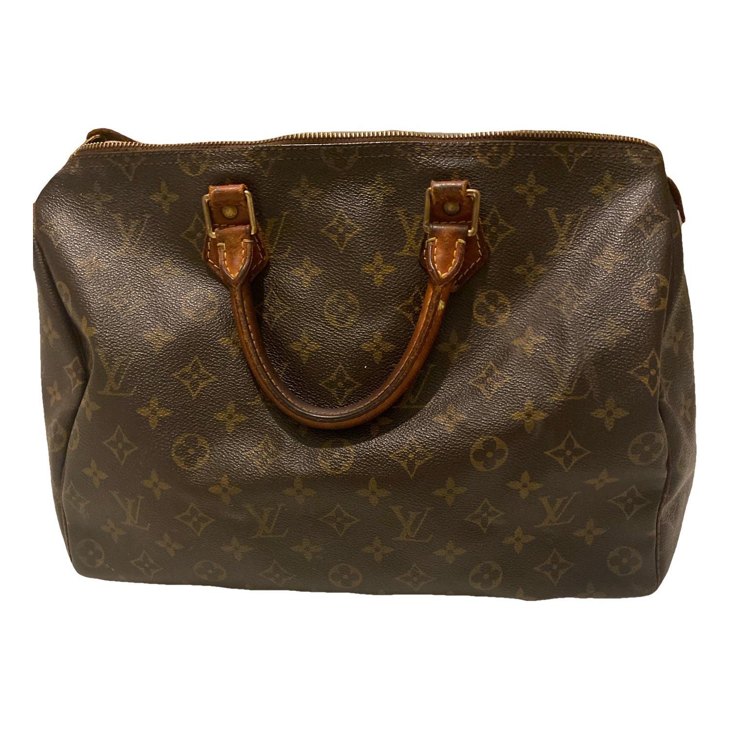 Speedy leather handbag
