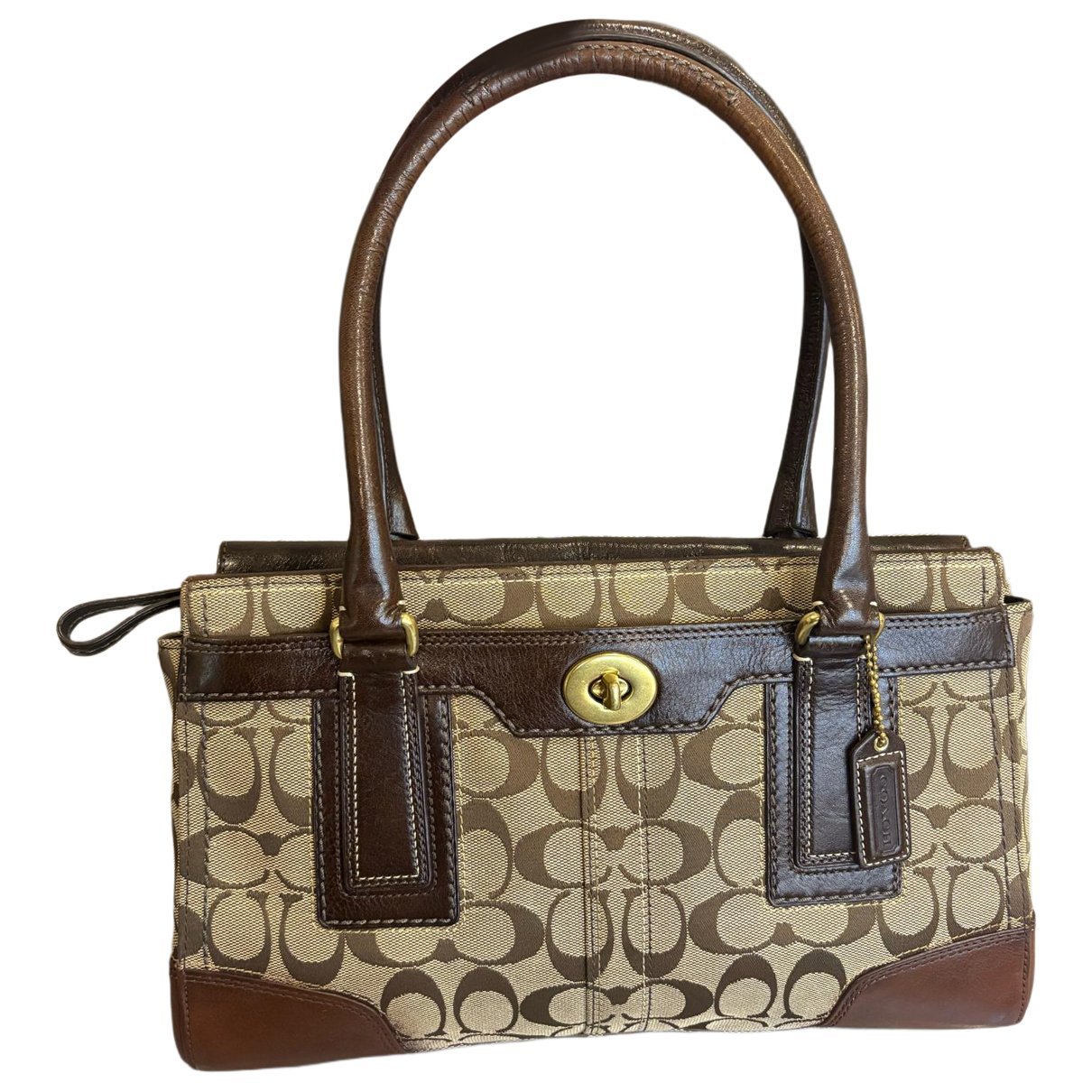 Leather satchel