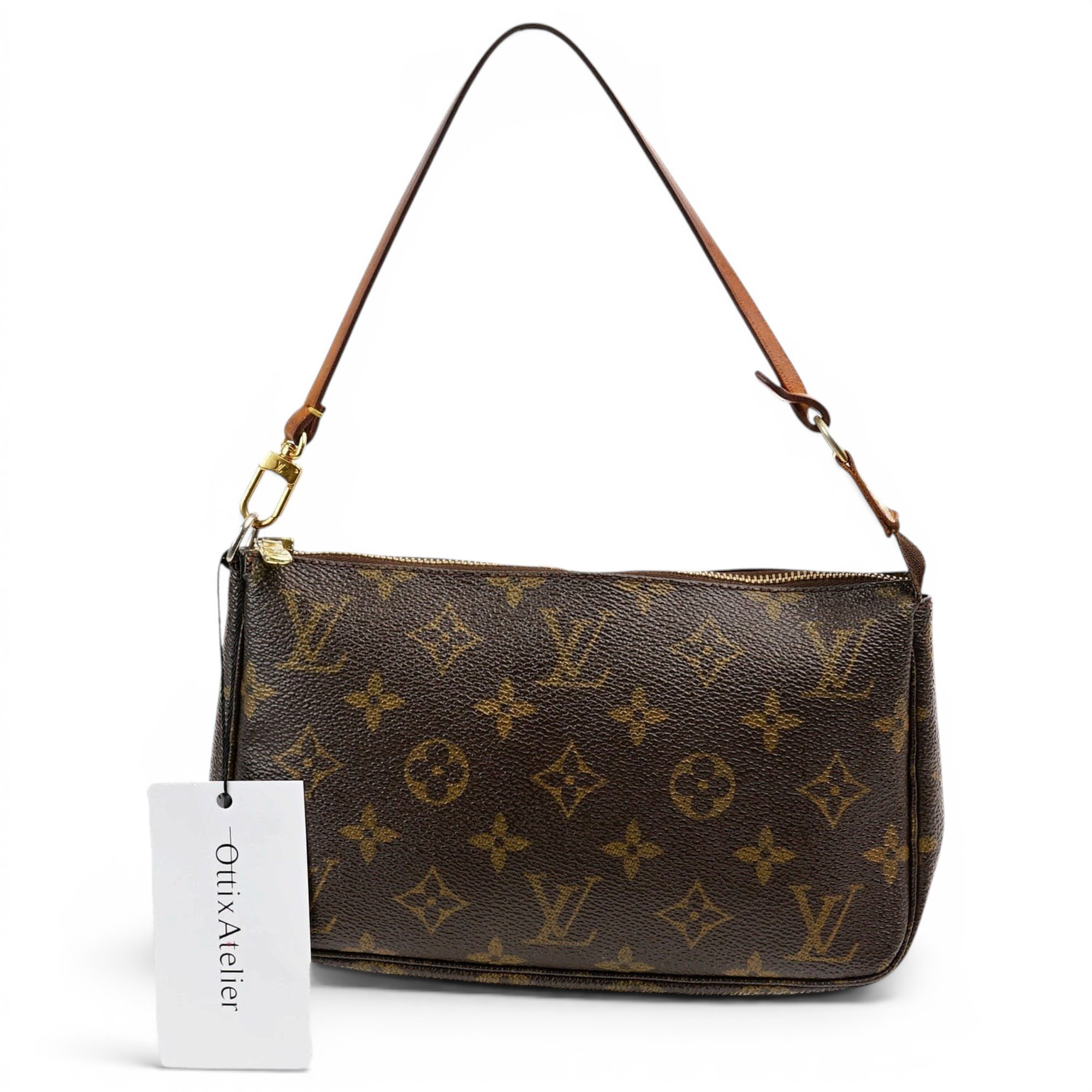 Pochette Accessoire leather handbag
