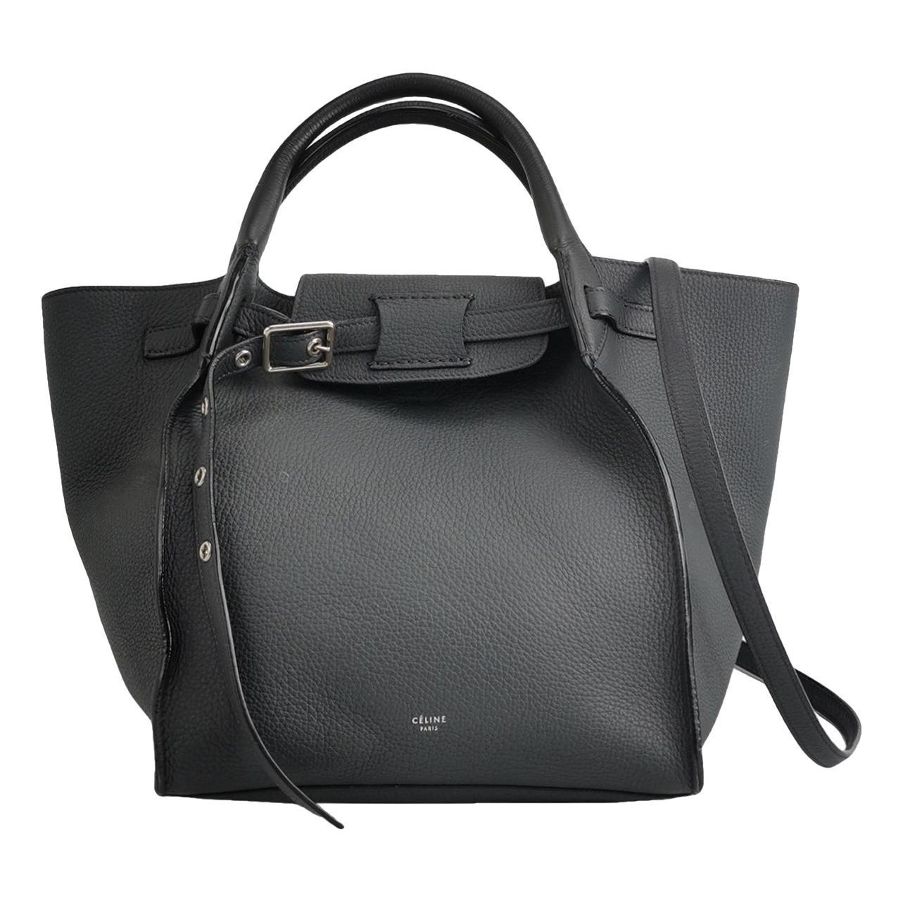 Big Bag leather handbag