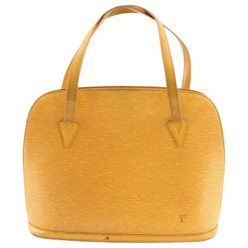Leather tote