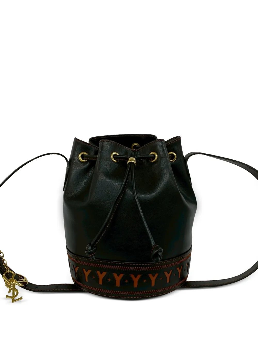 1980-1990 Leather bucket bag