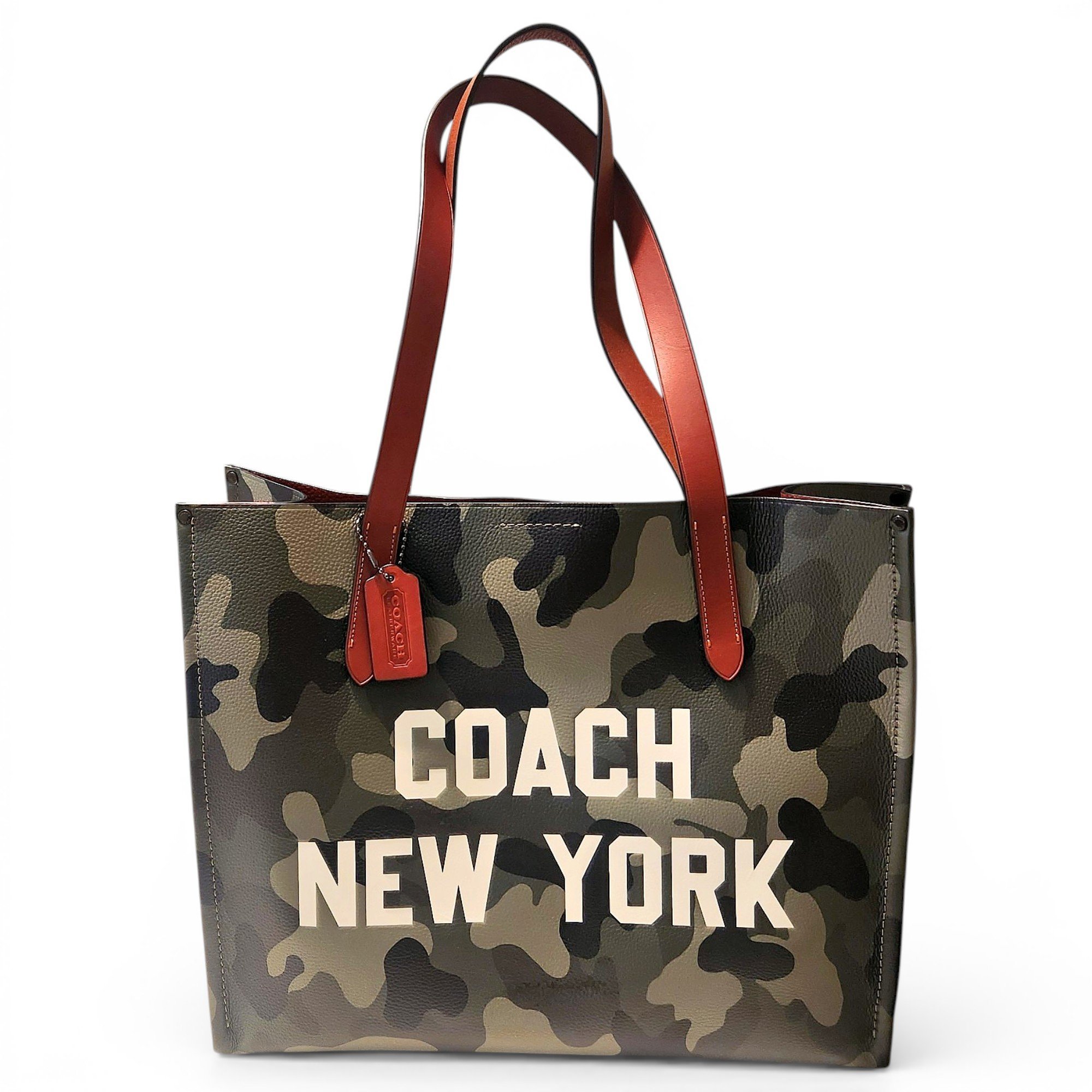 Leather tote
