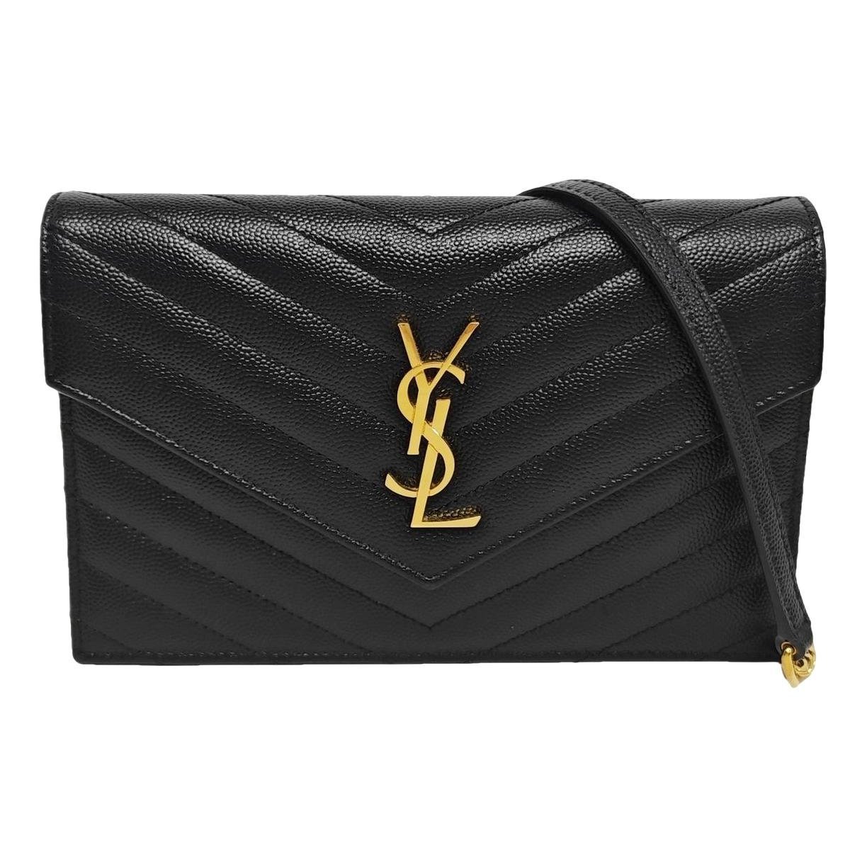 Baby monogramme leather handbag