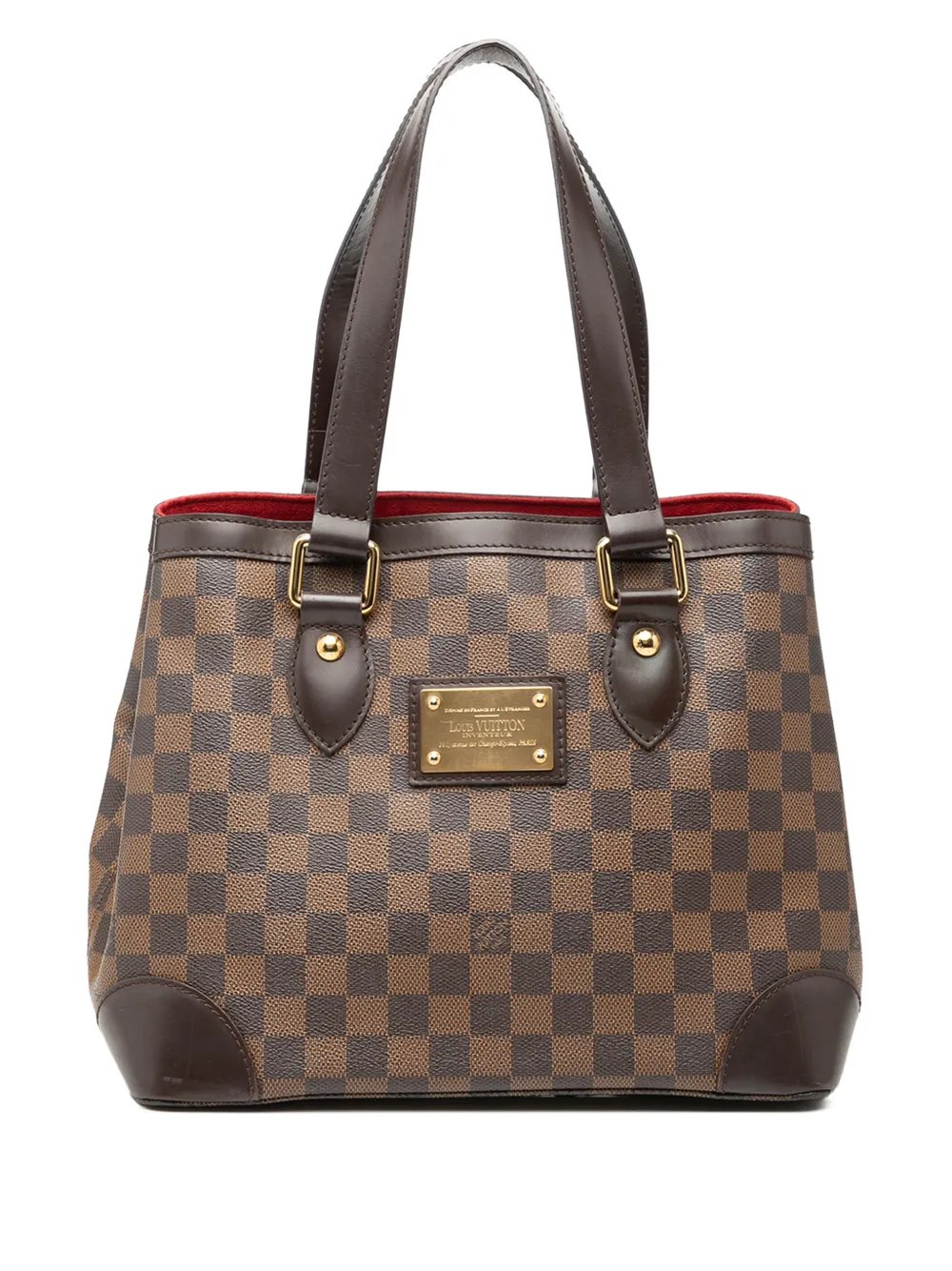 2010 Damier Ebene Hampstead PM tote bag