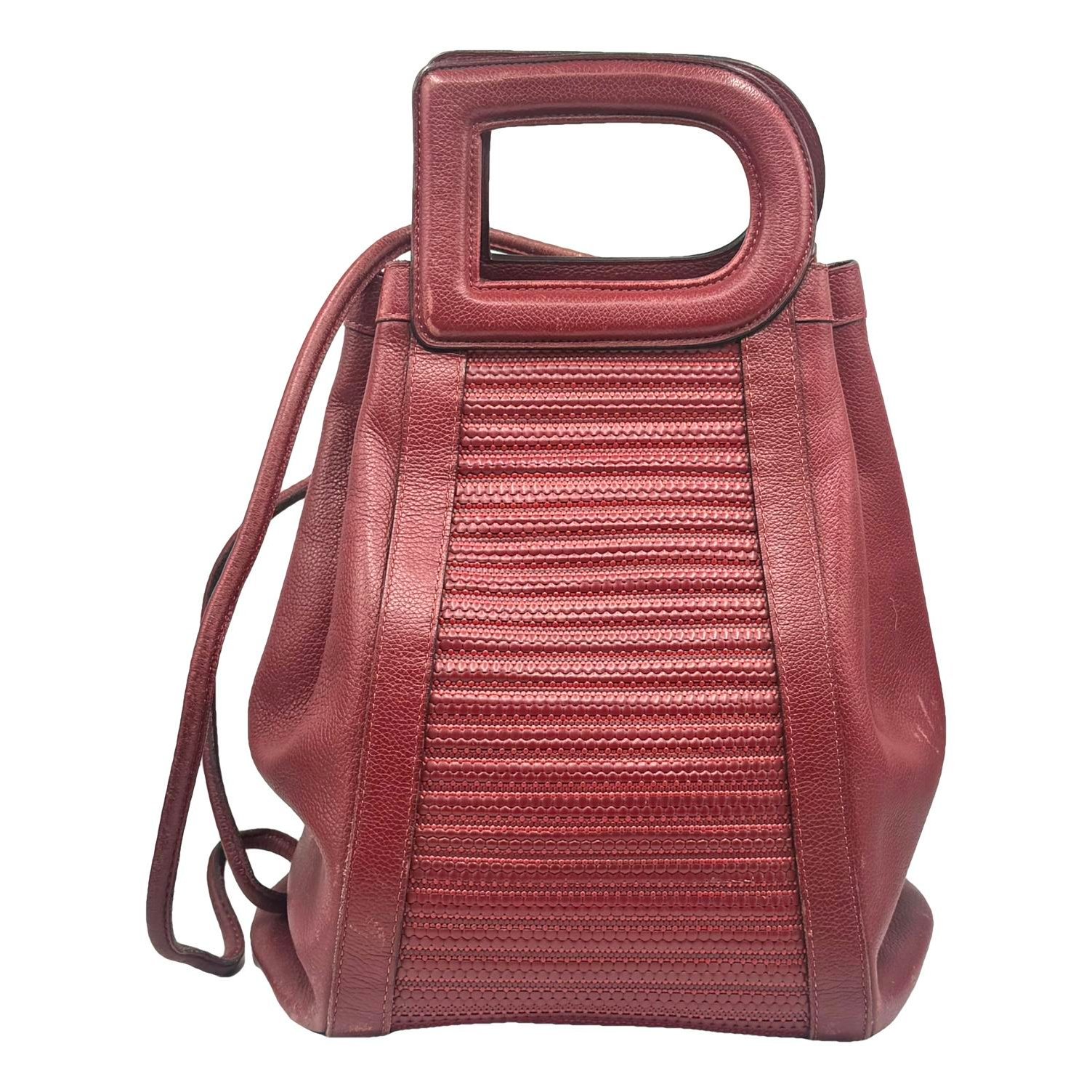 D to D leather handbag