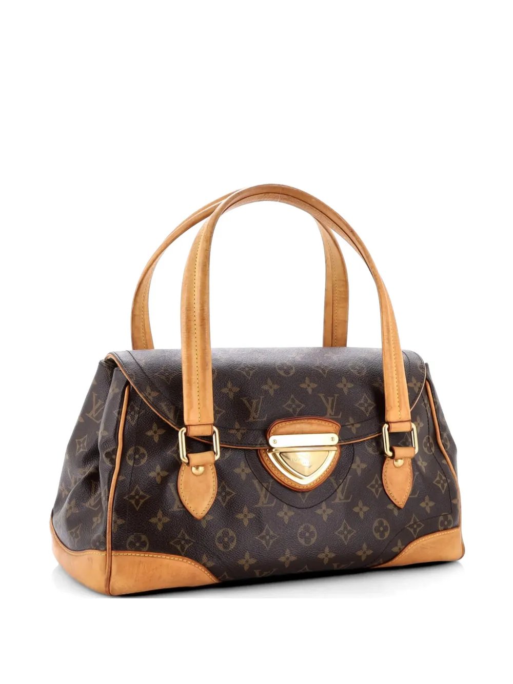 Beverly Handbag Monogram Canvas GM satchel