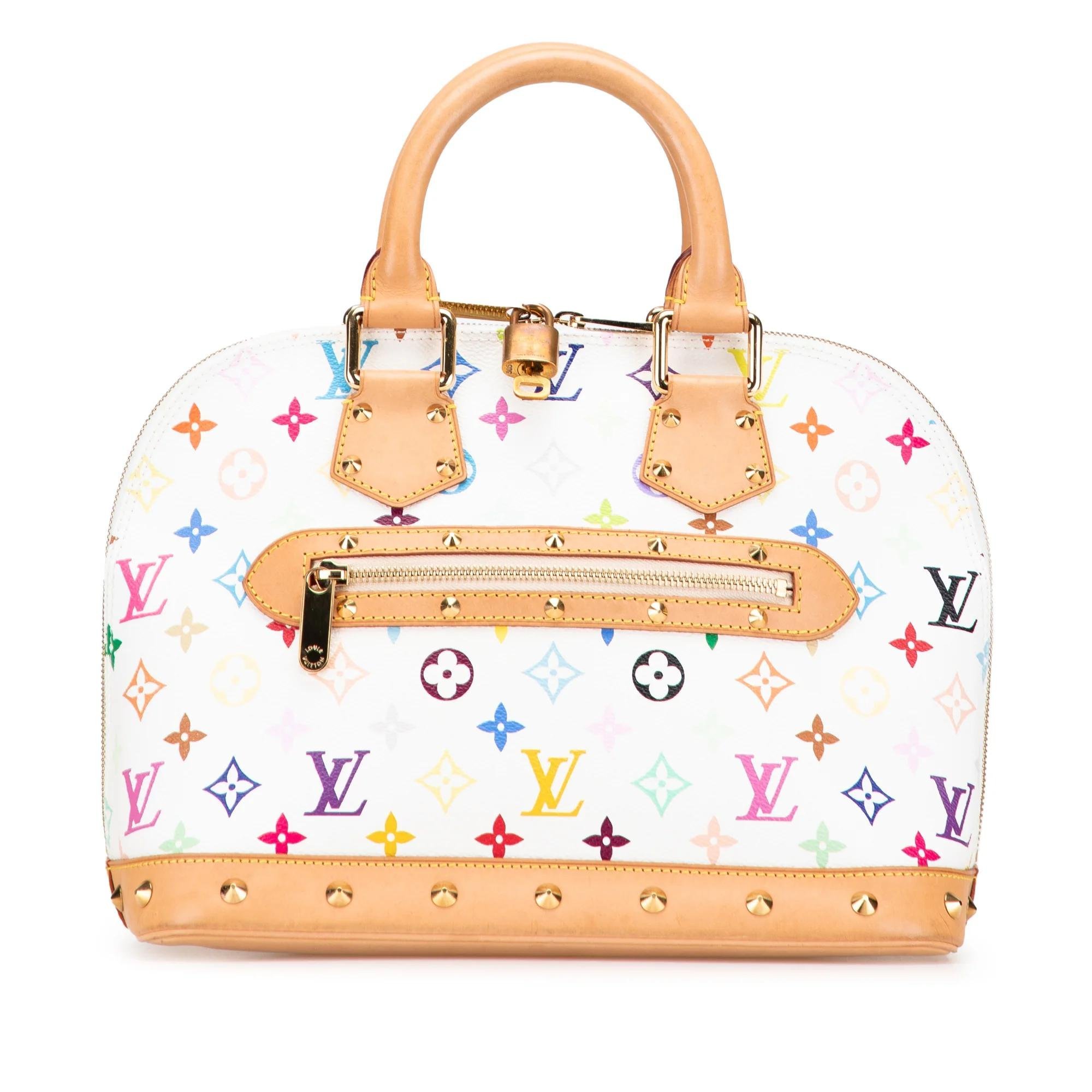 Alma leather handbag