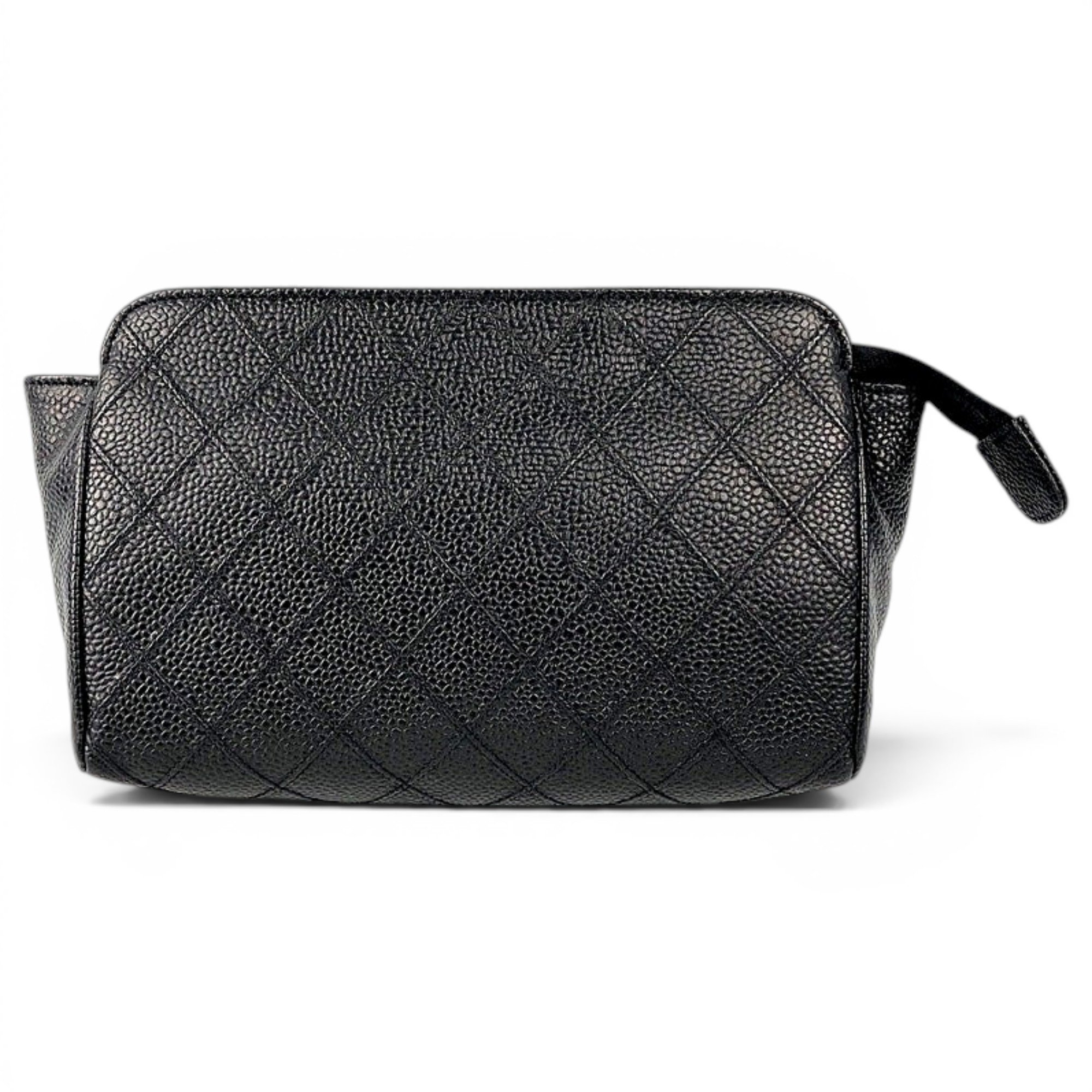 Leather vanity case