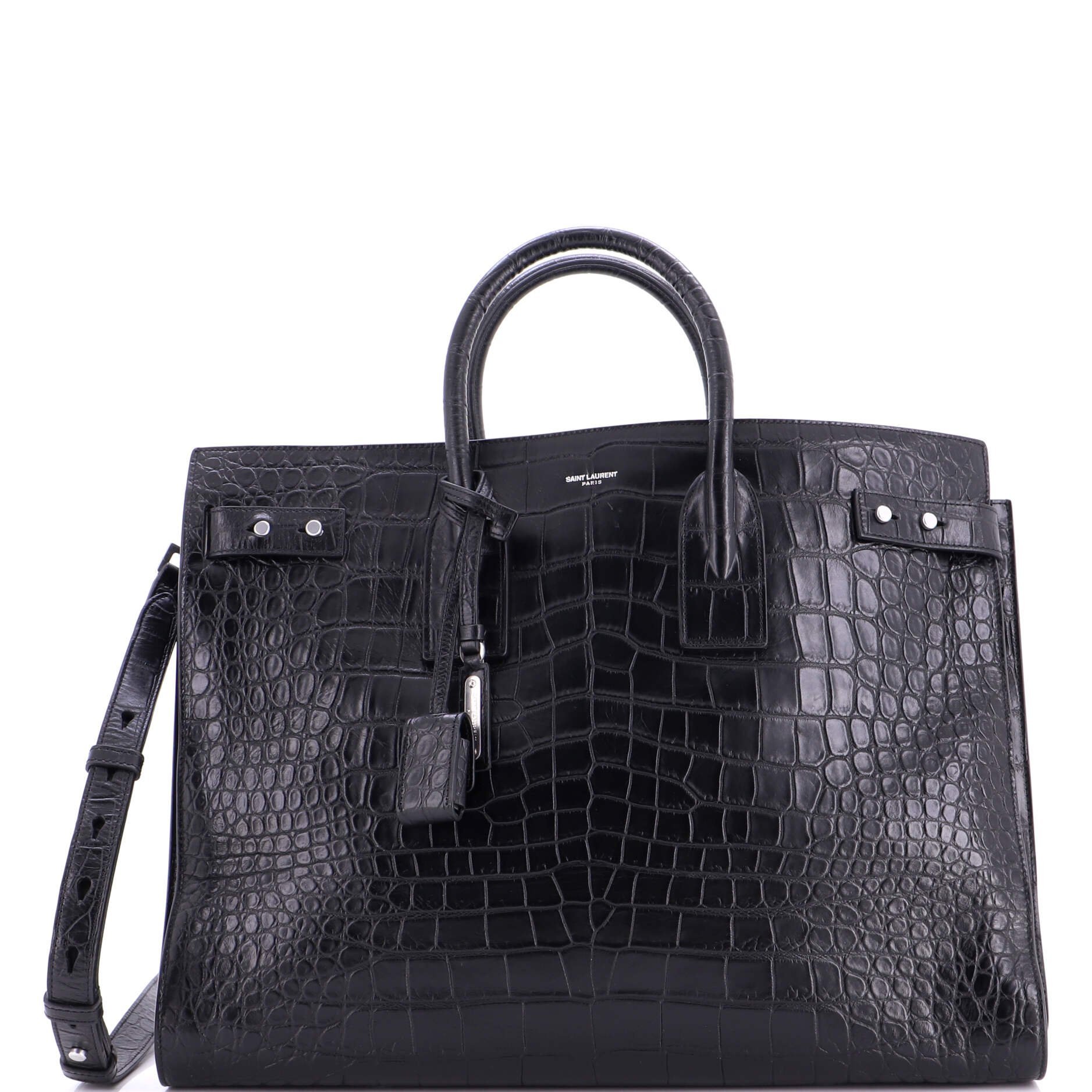 Leather tote