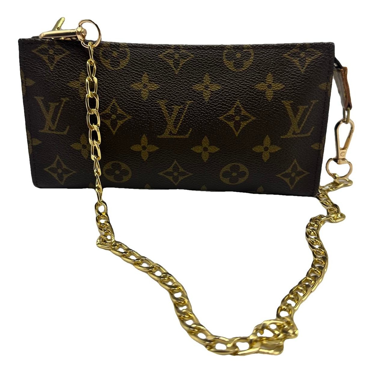 Pochette Accessoire leather handbag