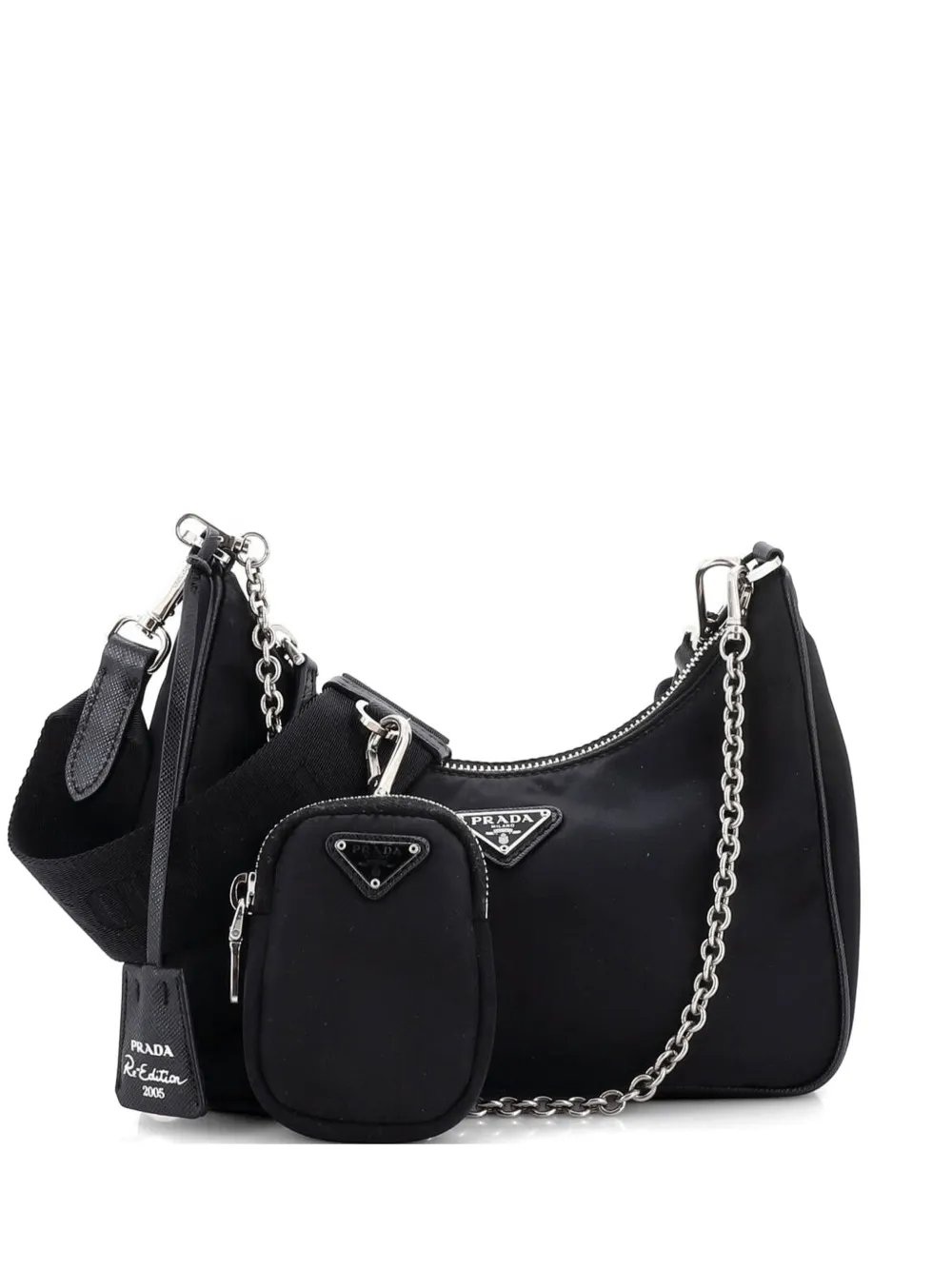 Re-Edition 2005 Shoulder Bag Tessuto Small crossbody bag