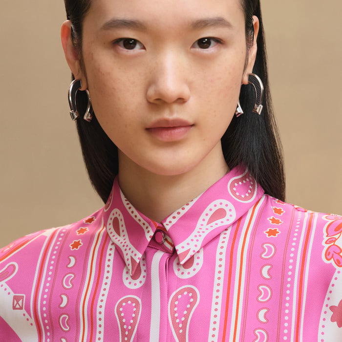 Rose Sakura "Candy Libris Bandana" Classic Shirt