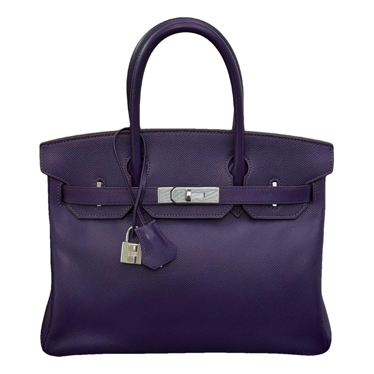 Birkin 30 leather handbag