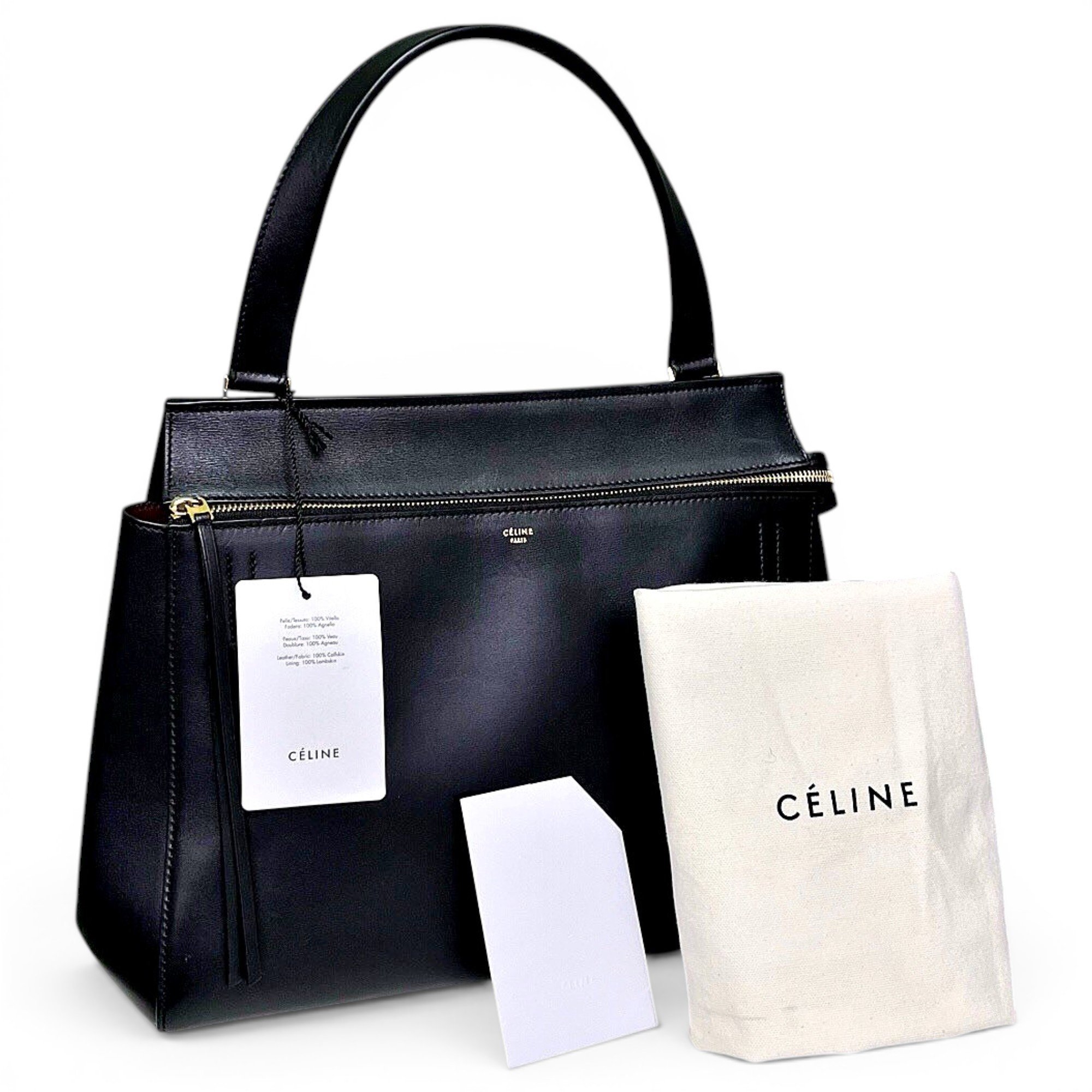 Leather handbag