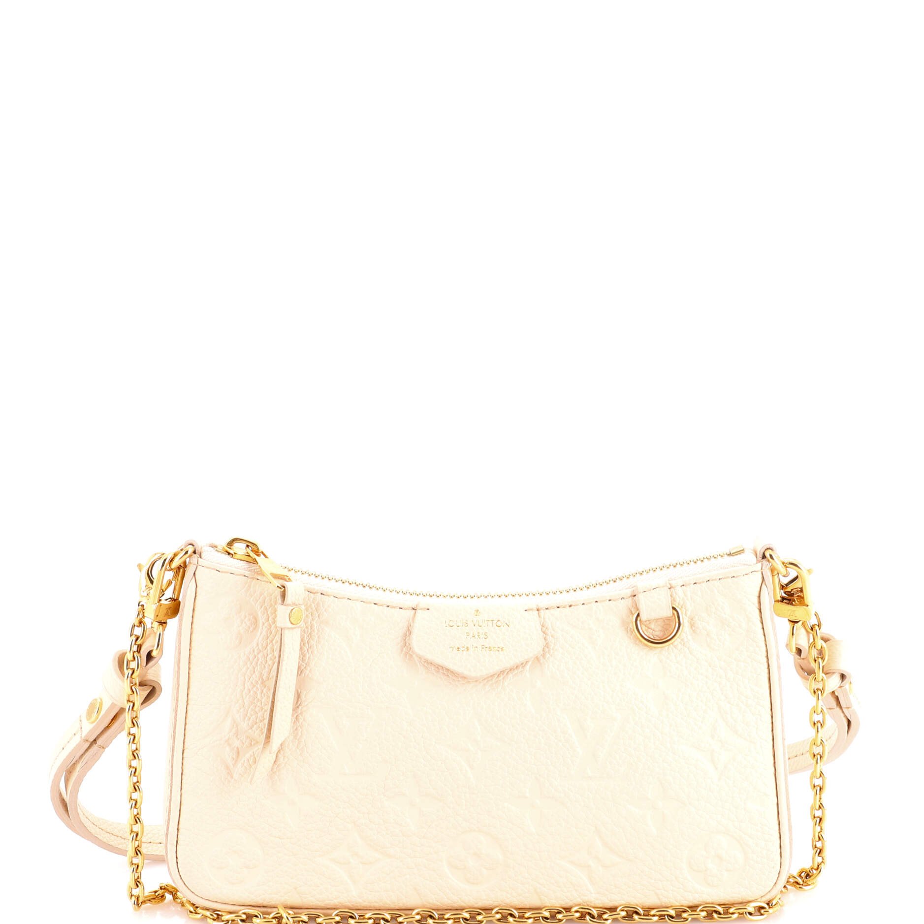 Easy Pouch on Strap Monogram Empreinte Leather