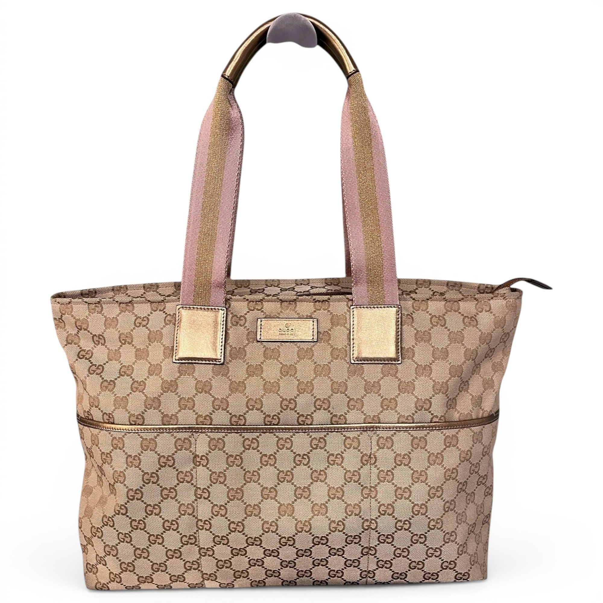 Leather tote