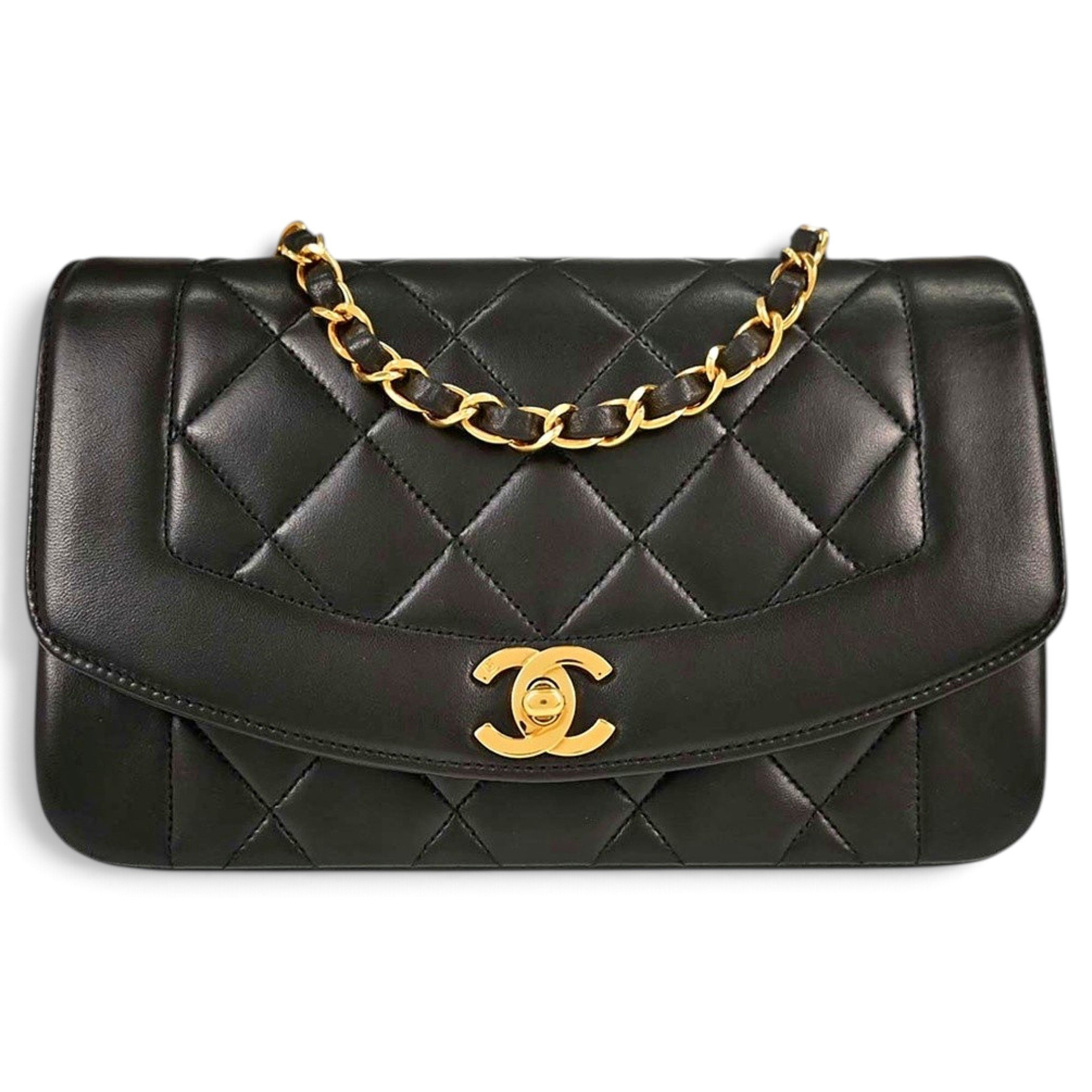Diana leather handbag