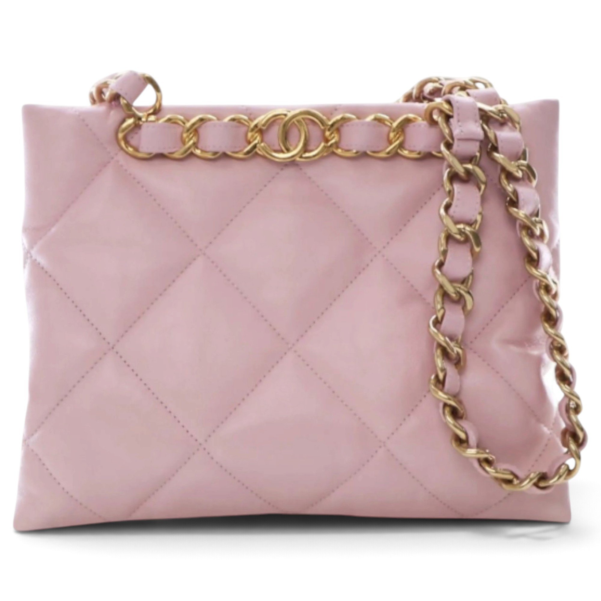 Chanel 19 leather tote