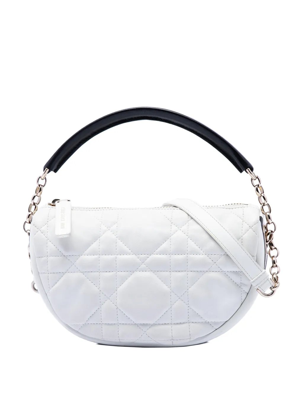 2021 Small Lambskin Cannage Dior Vibe Hobo satchel