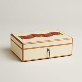 Amalthee Perspectives Indiennes watch box, large model