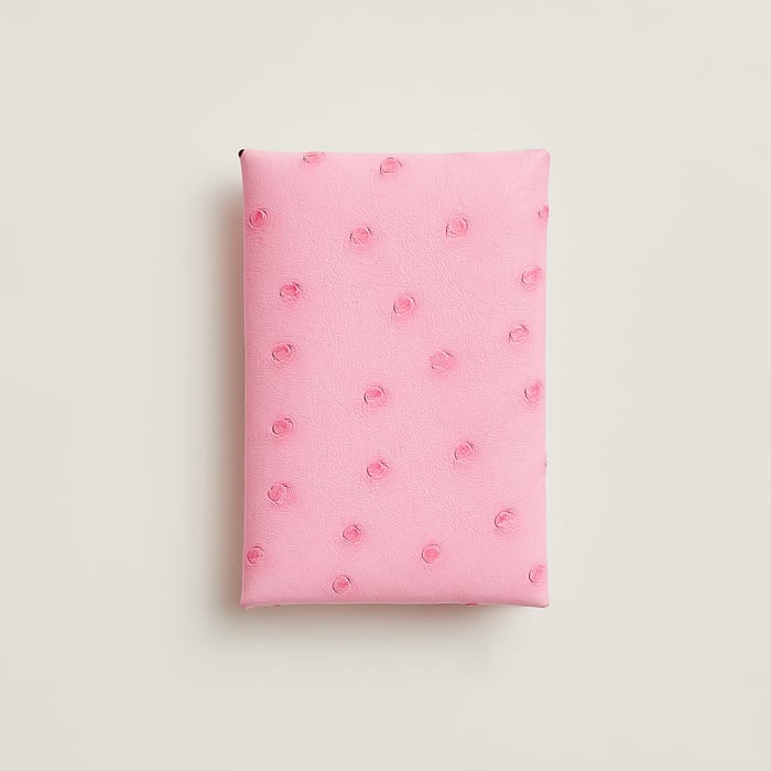 Rose Bubblegum Calvi Card Holder