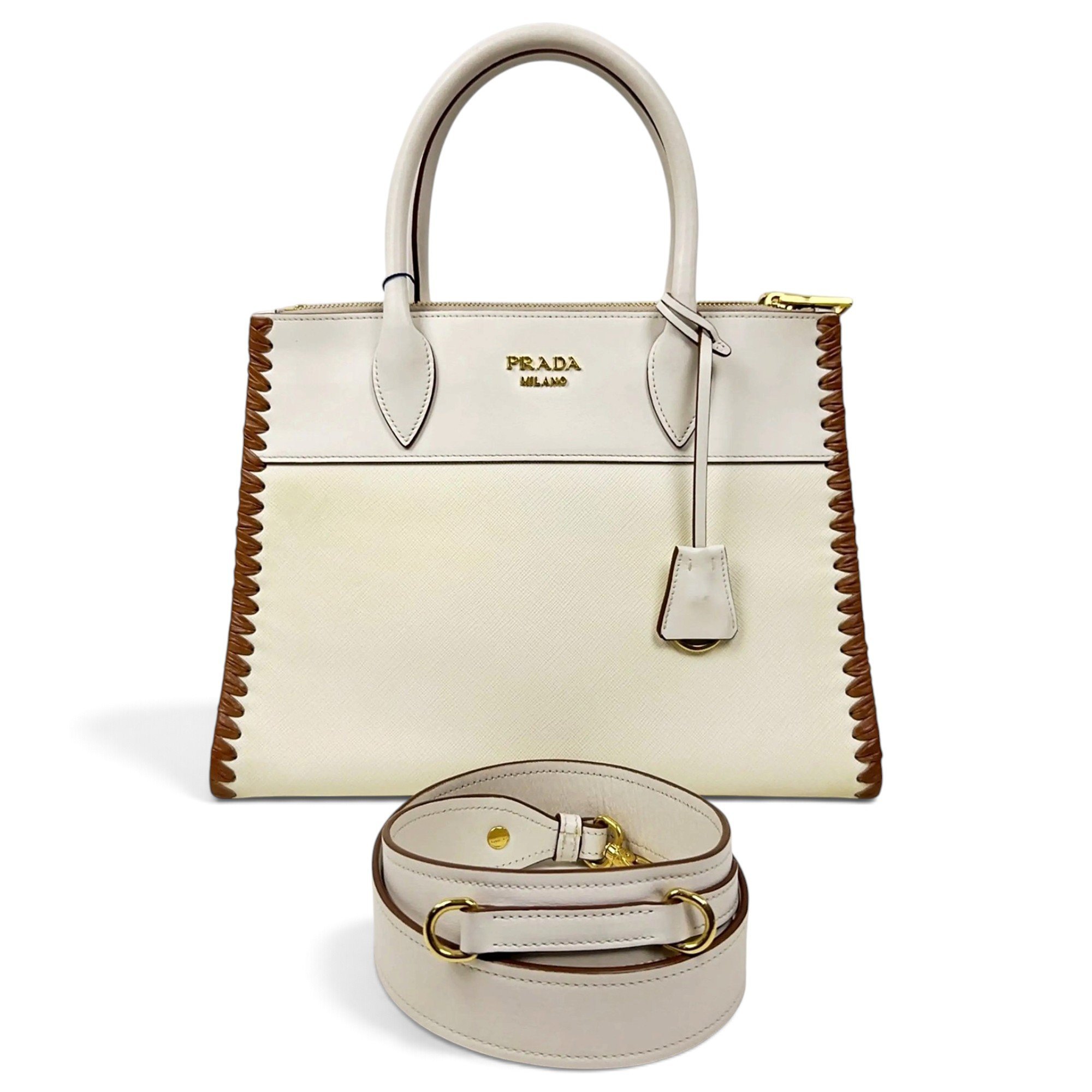 Leather crossbody bag
