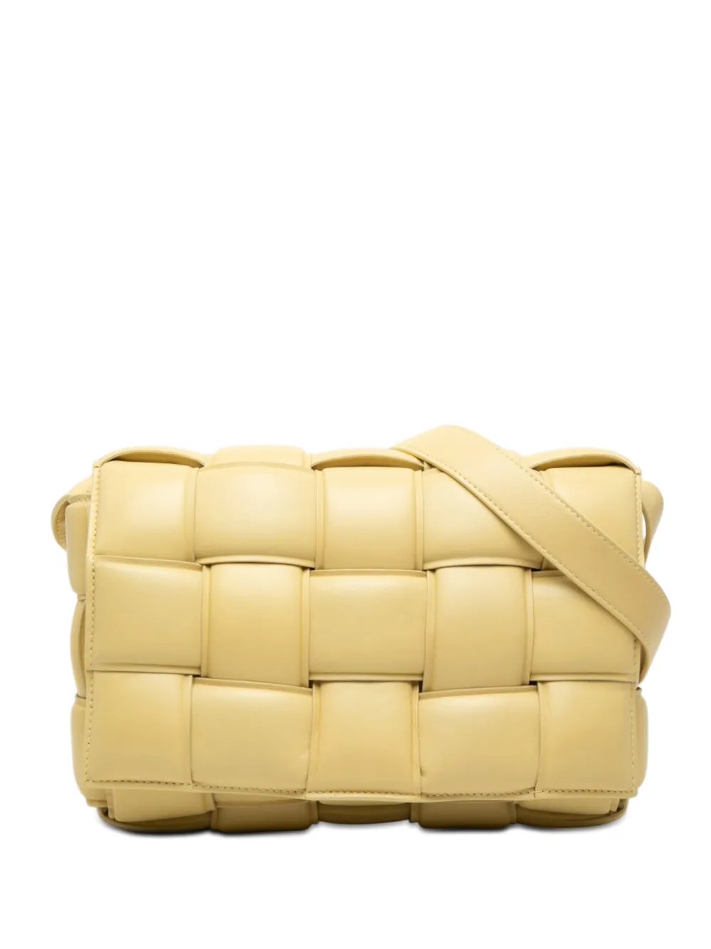 2012-2026 Nappa Intrecciato Padded Cassette crossbody bag
