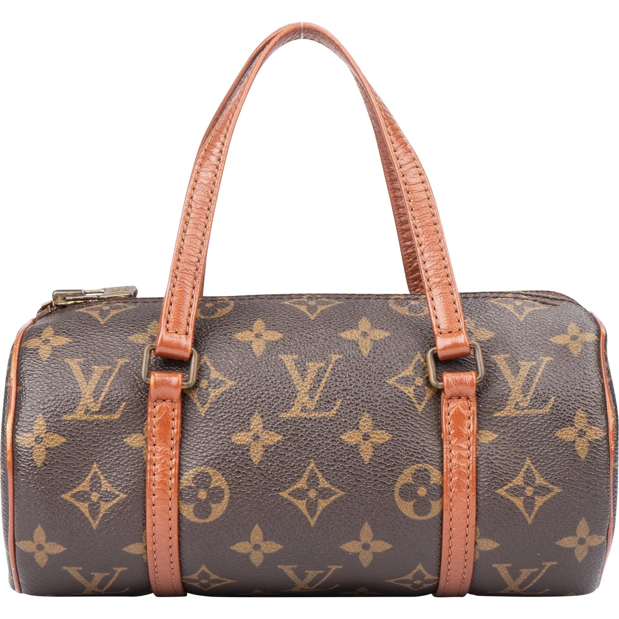Papillon leather handbag
