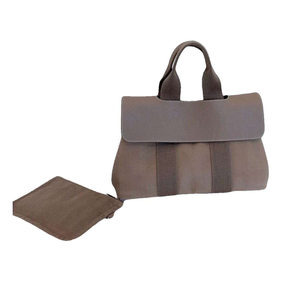 Hermes Valparaiso cloth handbag
