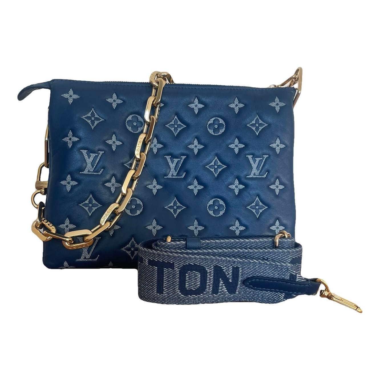 Coussin leather handbag